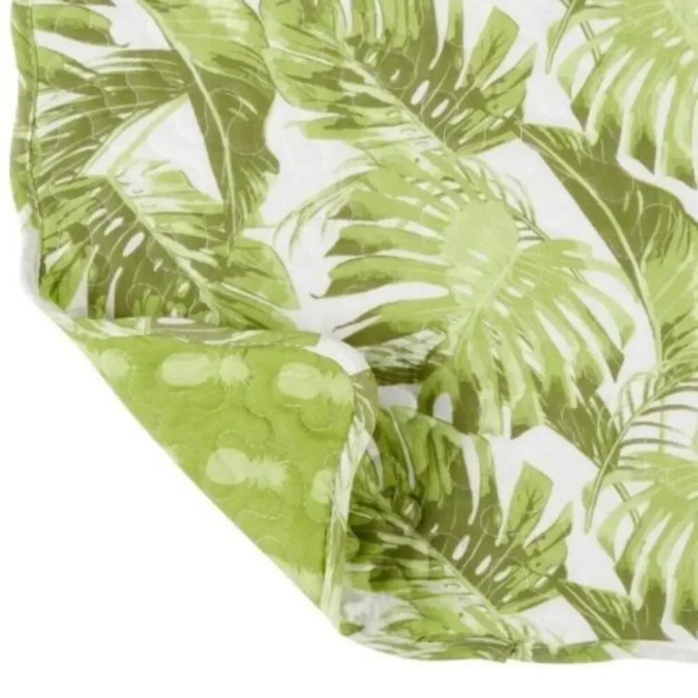Palm Leaf Table Runner 13x72